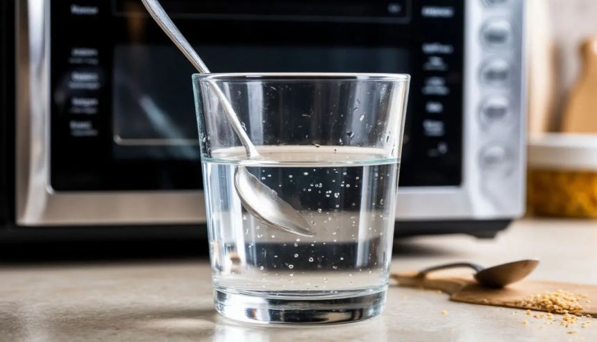 Зачем в микроволновке нужно кипятить воду с ложкой: удивительный факт
