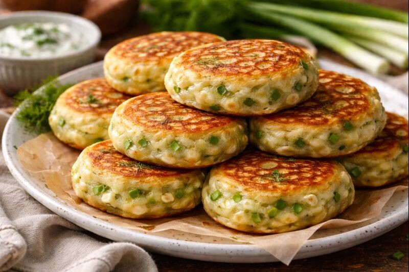 Пышные оладьи с начинками: как удивить семью завтраком