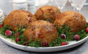 Мясные шары как весёлое угощение для праздника