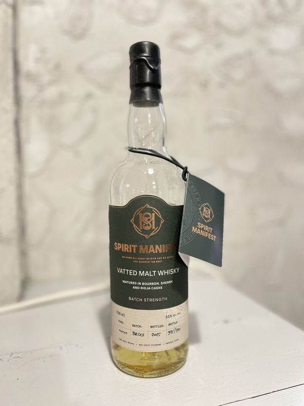 Разбираем виски Spirit Manifest Vatted Malt: что стоит за этим уникальным релизом
