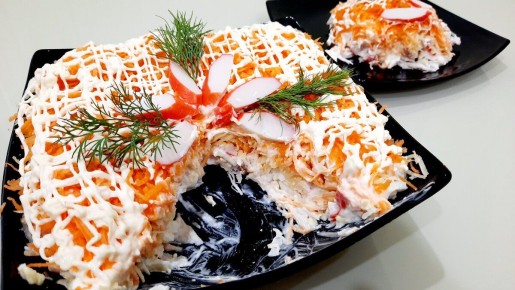 Салат "Бархатный": простота и изысканность в одном блюде