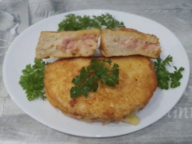 Нежные бутерброды в яичном кляре для утреннего удовольствия