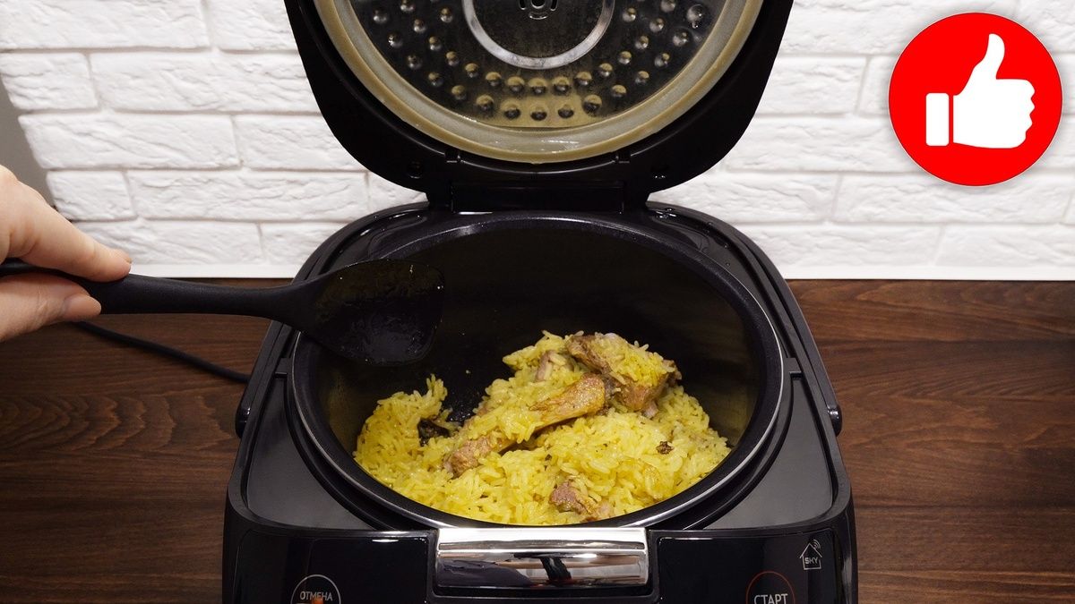 Рис с свиными ребрышками: простой и вкусный рецепт для мультиварки