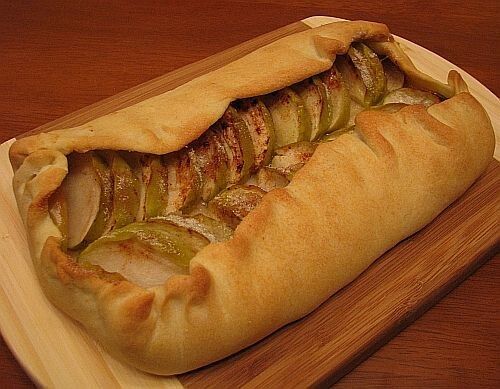 Как приготовить ароматную галету с яблоками