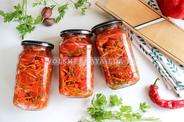 Попробуйте помидоры по-корейски: идеальная закуска на зиму