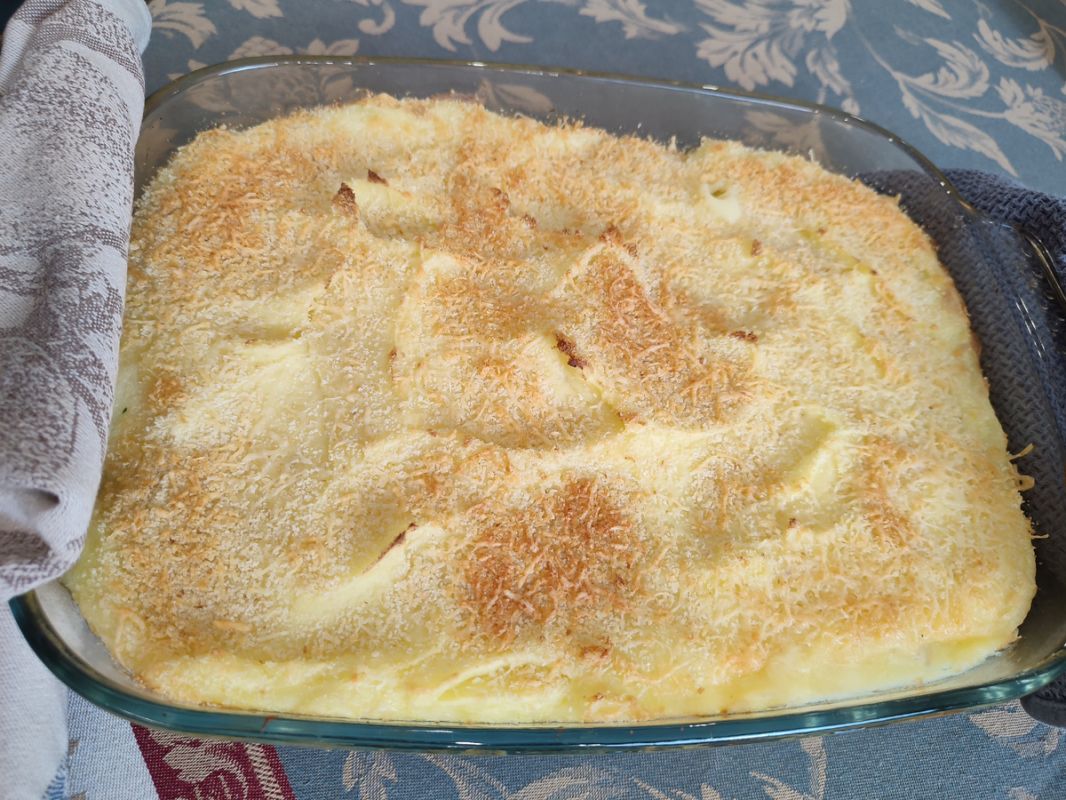 Треска в картофельном пюре: вкусный и полезный ужин