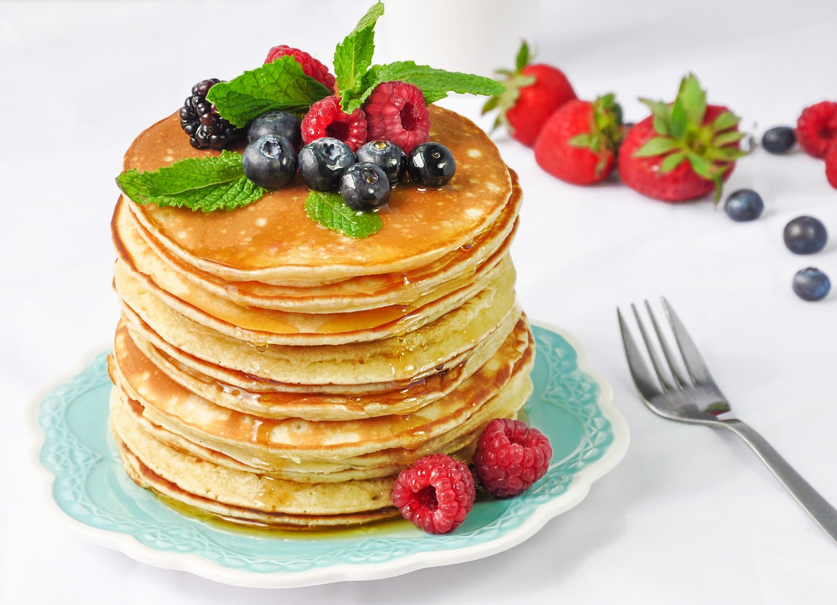 Как приготовить классические американские панкейки