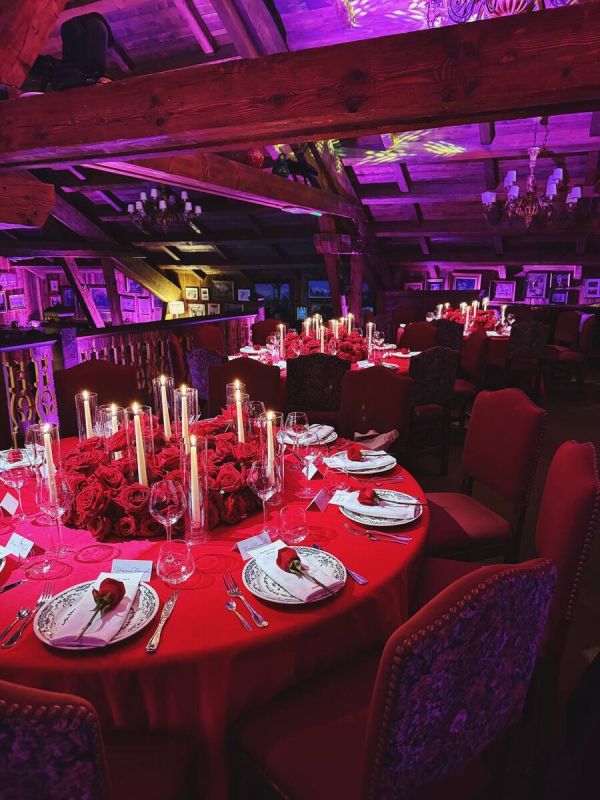 Гала-ужин в Куршевеле: атмосферный вечер с друзьями бренда