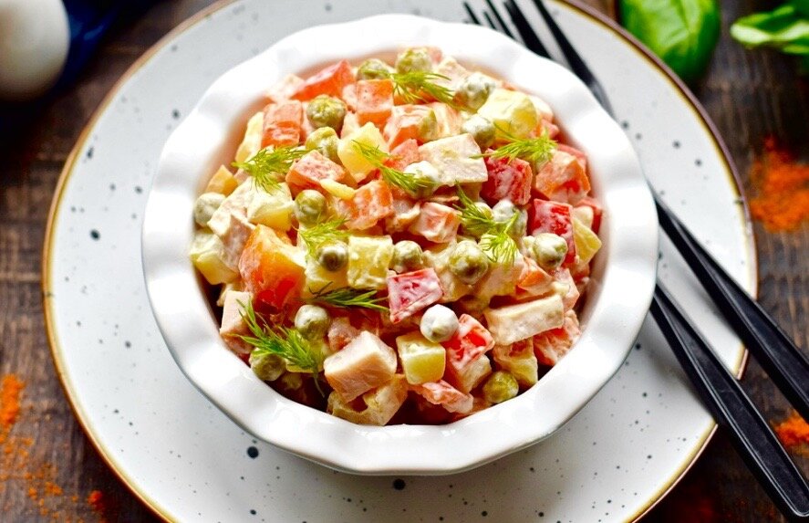 Праздничные салаты из советского прошлого