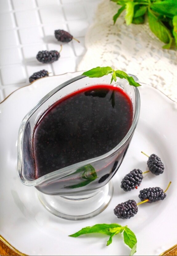 Шелковичный сироп, который удивит вас своим вкусом