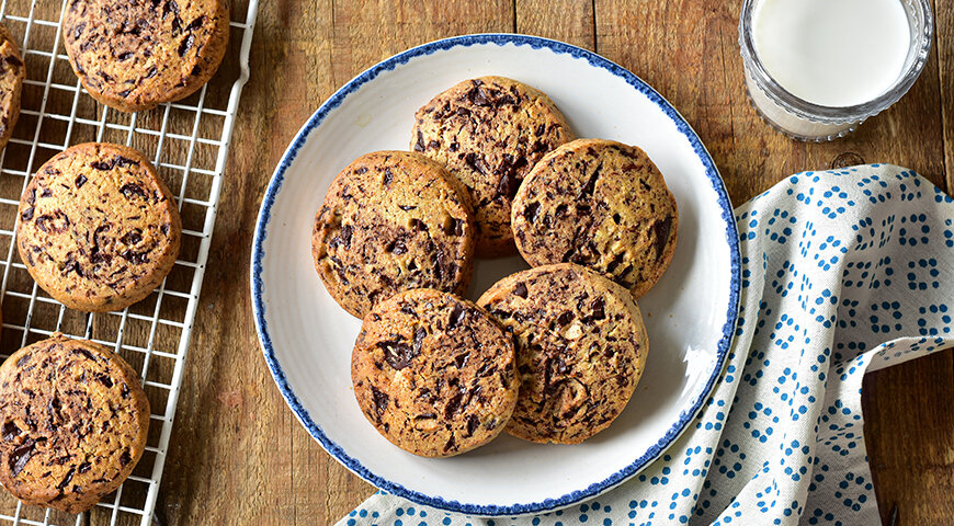 Как испечь идеальное печенье с шоколадной крошкой