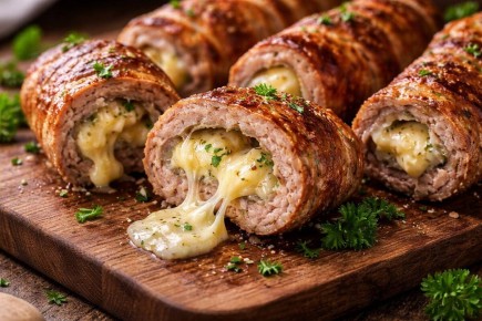 Сочный мясной рулет с идеальной начинкой: секреты приготовления