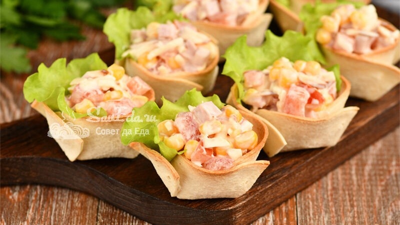 Удивительные мясные салаты для любого праздника