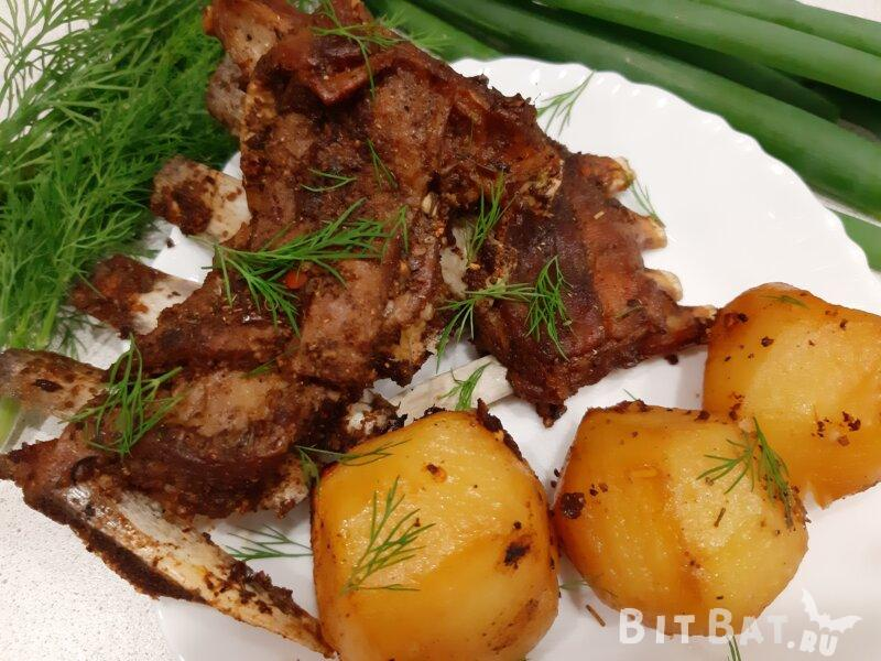 Казан-кебаб: классика узбекской кухни с картошкой и мясом