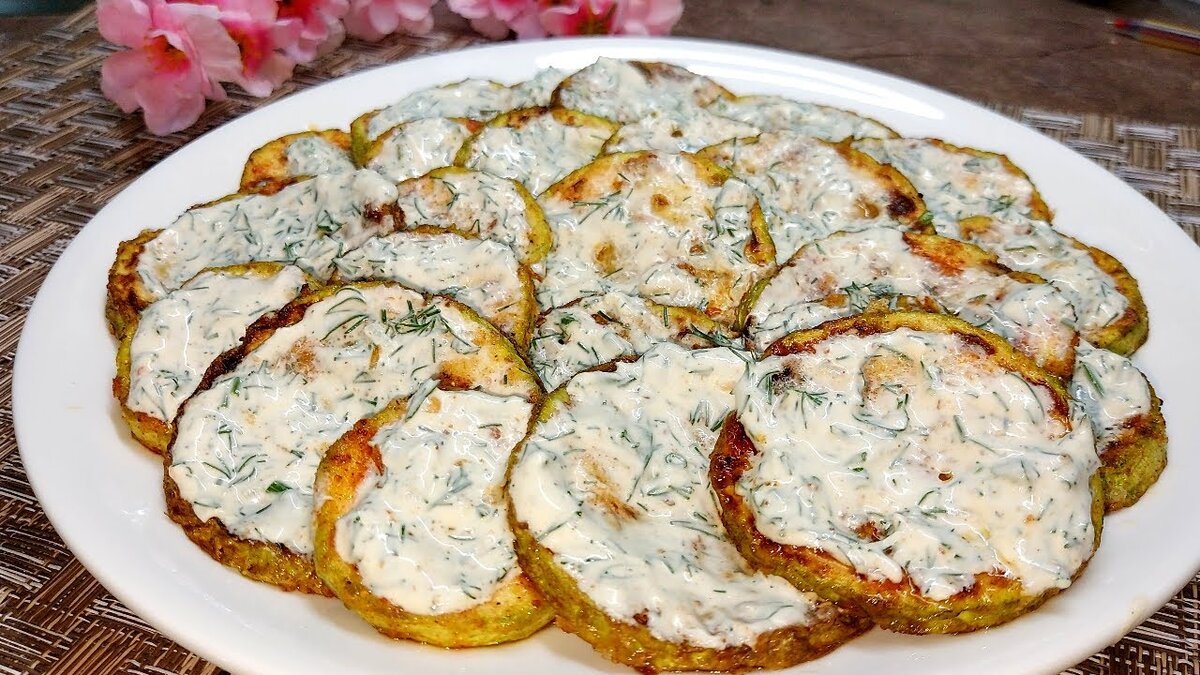 Как быстро приготовить кабачки с вкусным соусом