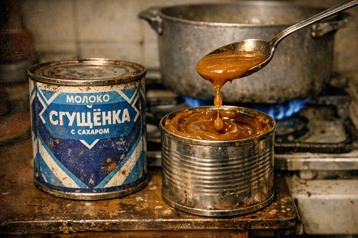 Сгущенка: как сине-белая банка стала кулинарным символом советской эпохи