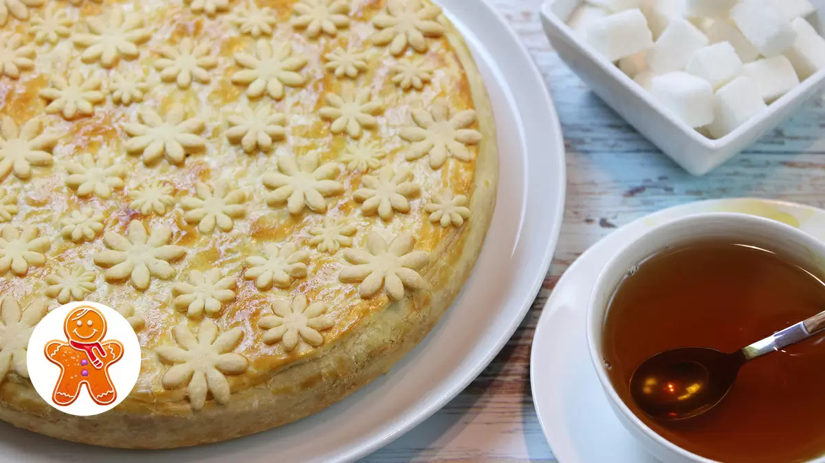 Вкусный десерт на каждый день: фруктовый пирог 'Зимний сад'